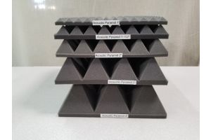 In-Stock Pyramid Acoustic Foam Thicknesses 