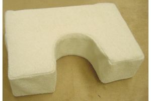 Medical Head Support Wedge with Terry Cloth Cover 