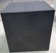 Charcoal Firm Cubed Ottoman 