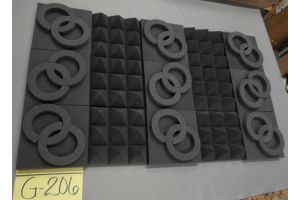 Style #G206 Acoustic Foam Tile 