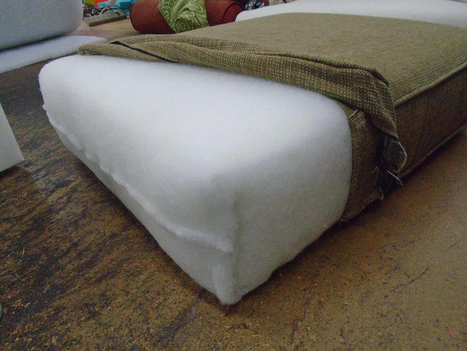 Foam Cushion with dacron Wrap